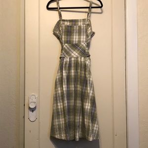 Free People Plaid Summer Dress